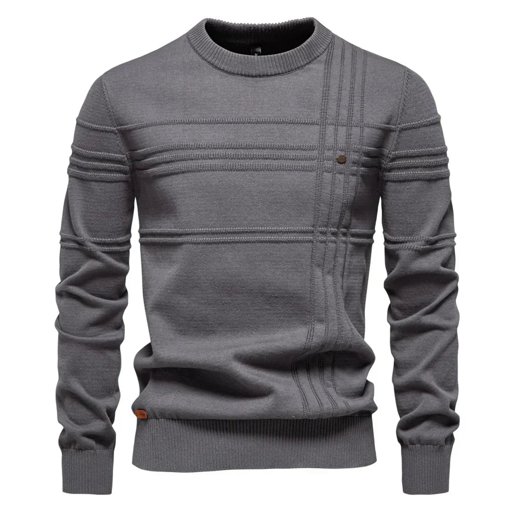 Bo | Sweater med mønster til mænd