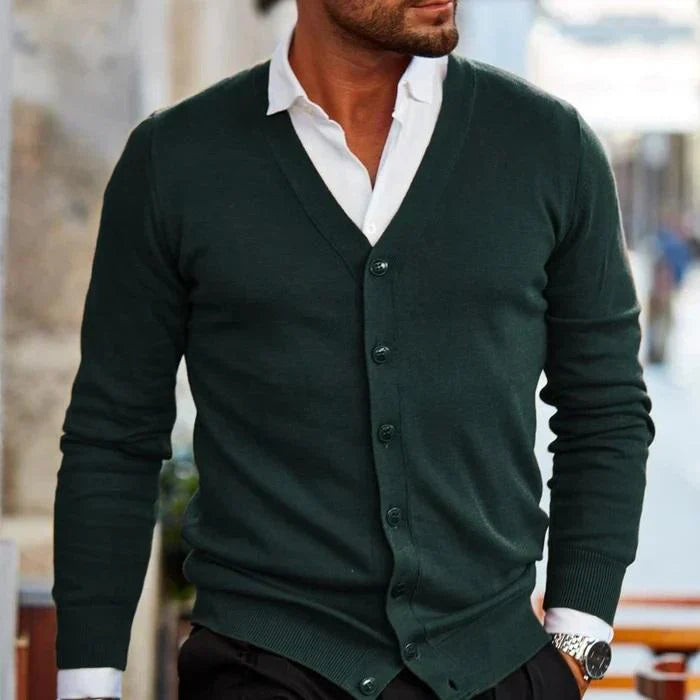 Mikkel | Elegant cardigan til mænd