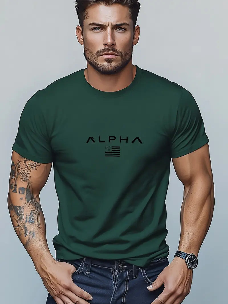Crew Neck T-shirt i 100% Bomuld