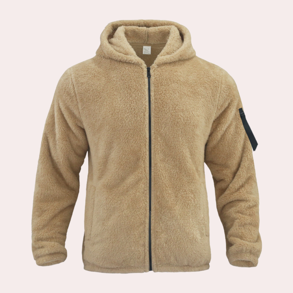 Thomas | Elegant cardigan med hætte til mænd