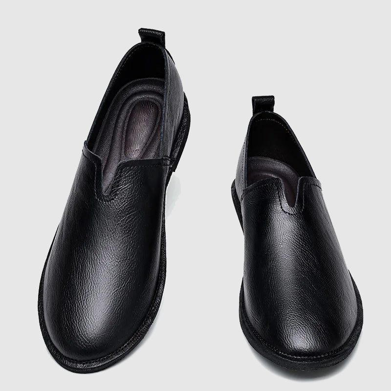 William | Tidløse Læder Loafers med Komfort