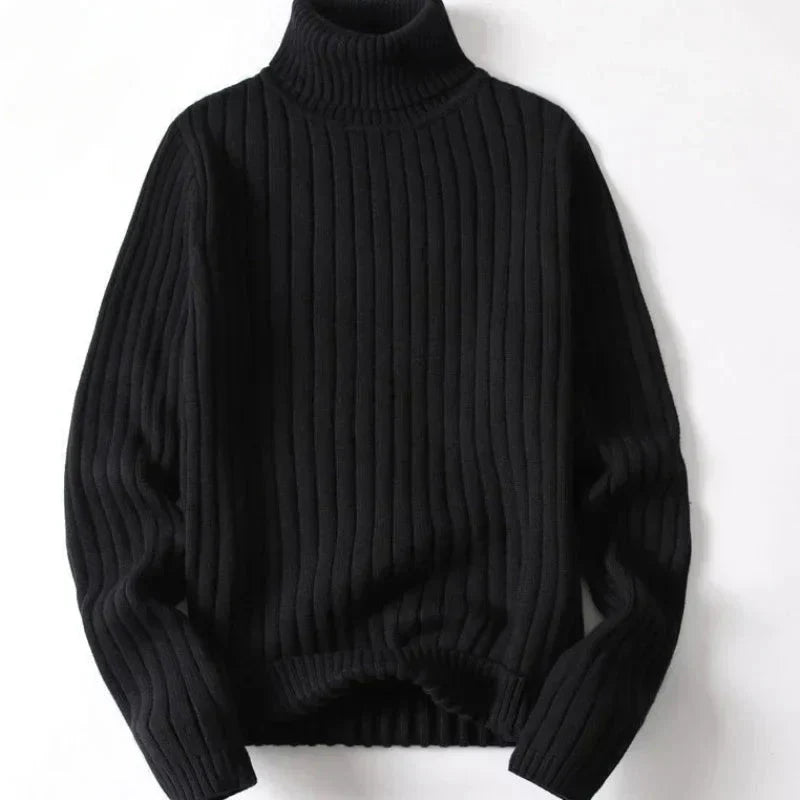 Lars | Sweater med høj krave vintermodel til mænd