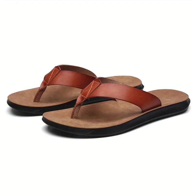 Ortopædiske Læderslippers