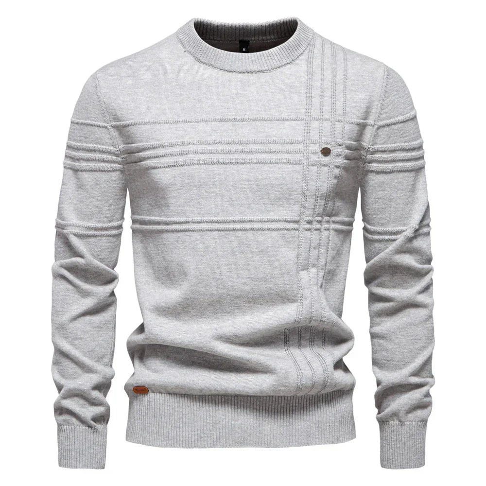 Bo | Sweater med mønster til mænd
