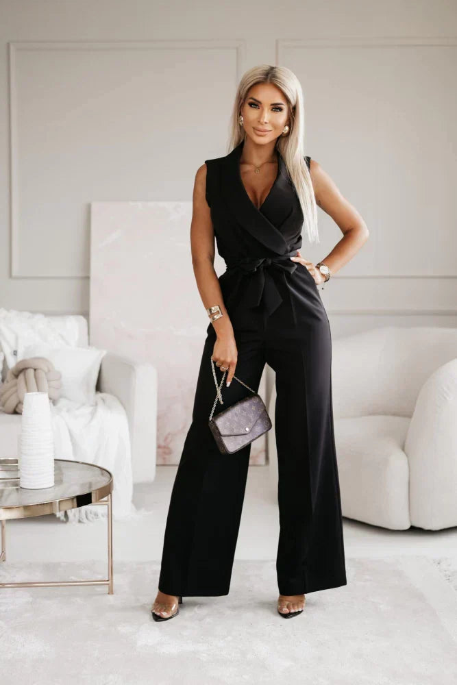 Dame Jumpsuit med Elegant Snit