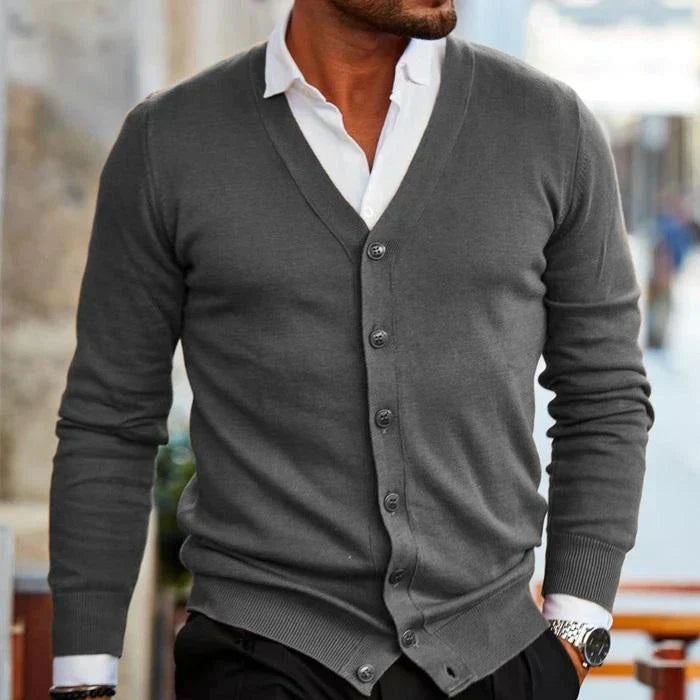 Mikkel | Elegant cardigan til mænd