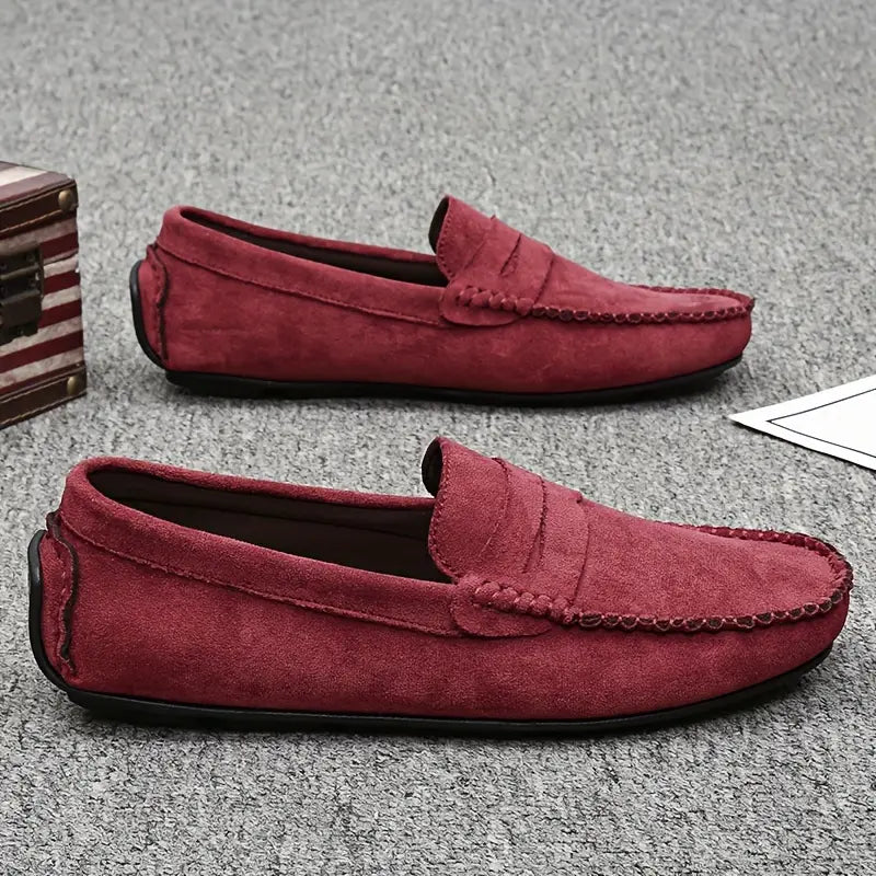 Noah | Afslappede loafers i ruskind