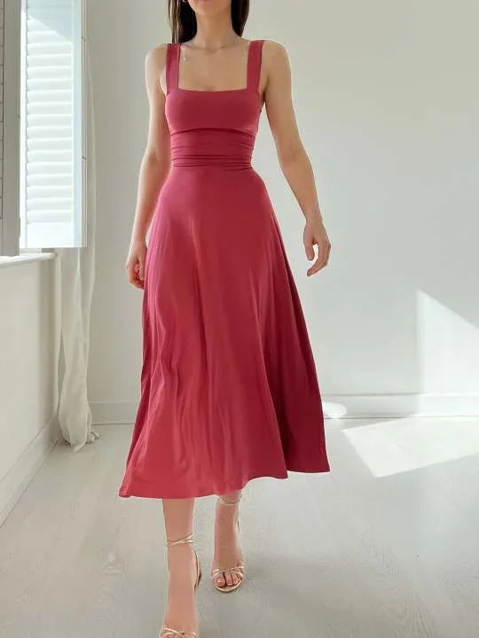 Juliane | Smuk Rygløs Maxi Kjole