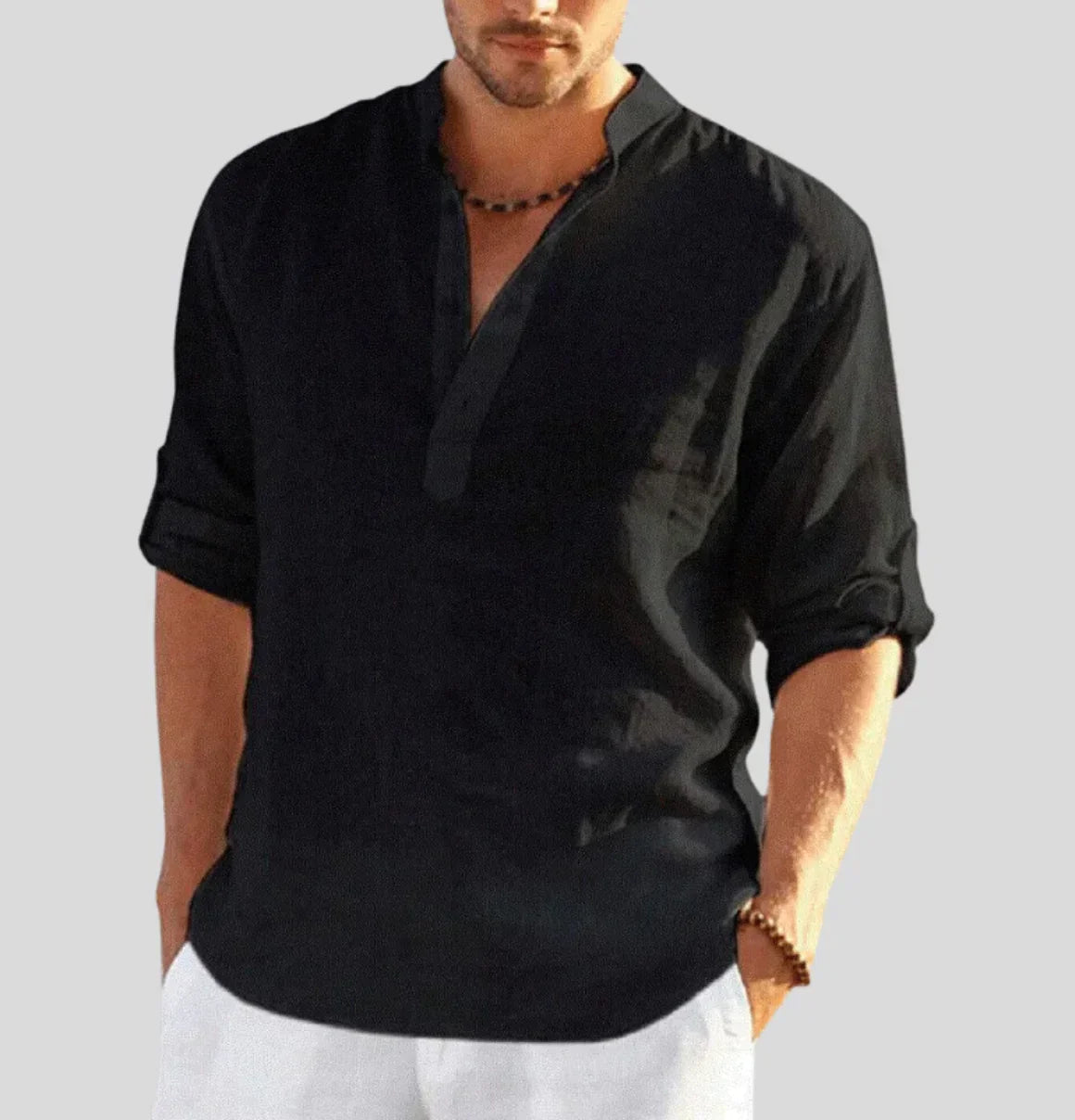 John | Tidløs Skjorte i Klassisk Design