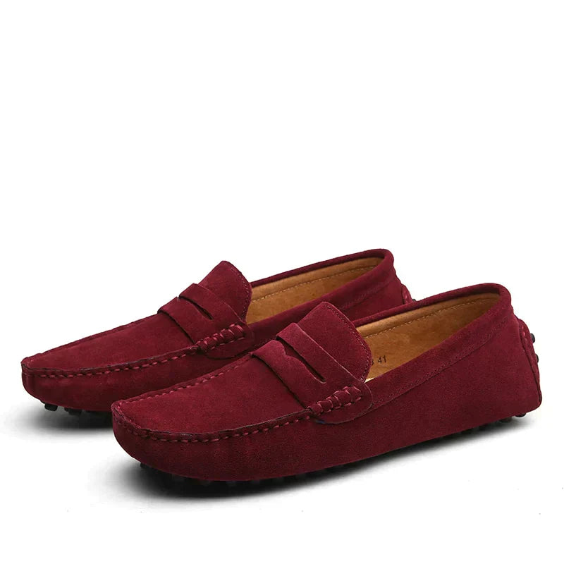 Noah | Tidløse Læder Loafers med Komfort