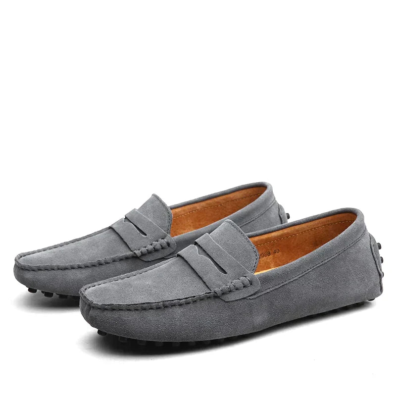 Noah | Tidløse Læder Loafers med Komfort