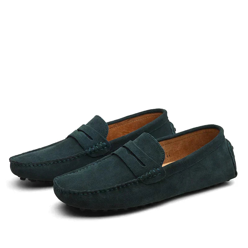 Noah | Tidløse Læder Loafers med Komfort