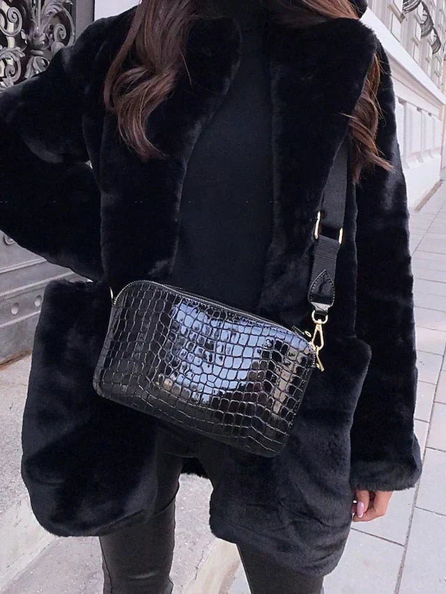 Emma | Elegant Teddyjakke til Kolde Dage