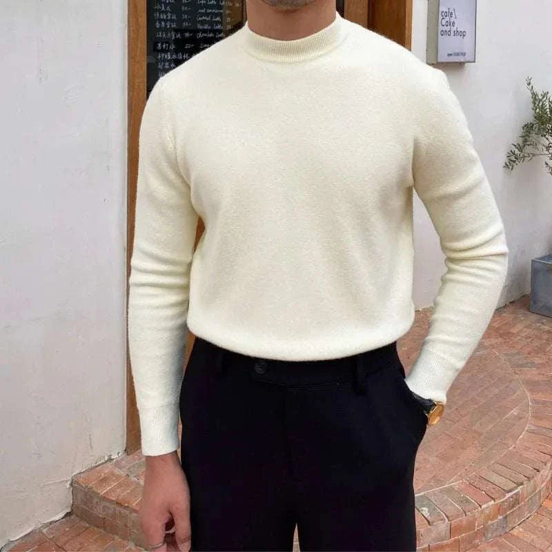 Mikkel | Elegant slim fit sweater til mænd