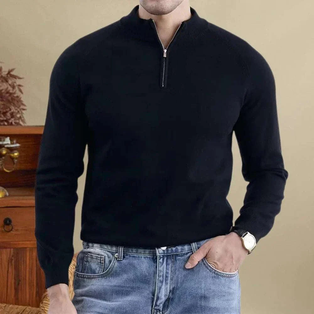 Anders | Slim fit uldsweater til mænd