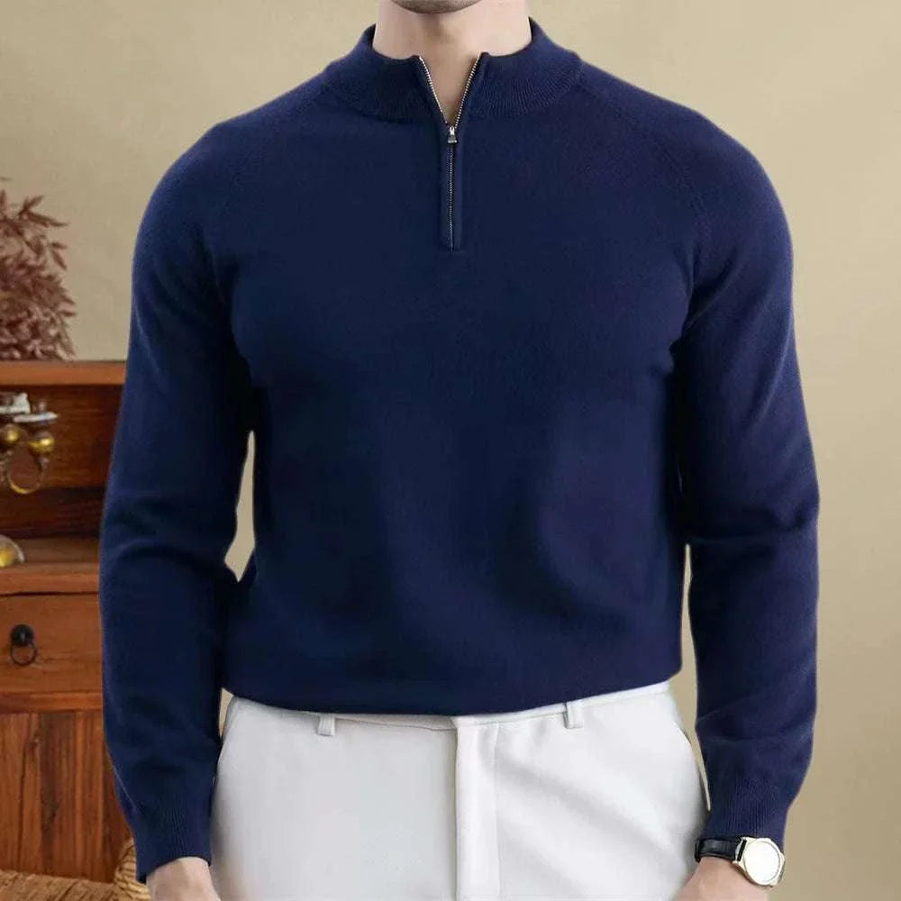 Anders | Slim fit uldsweater til mænd