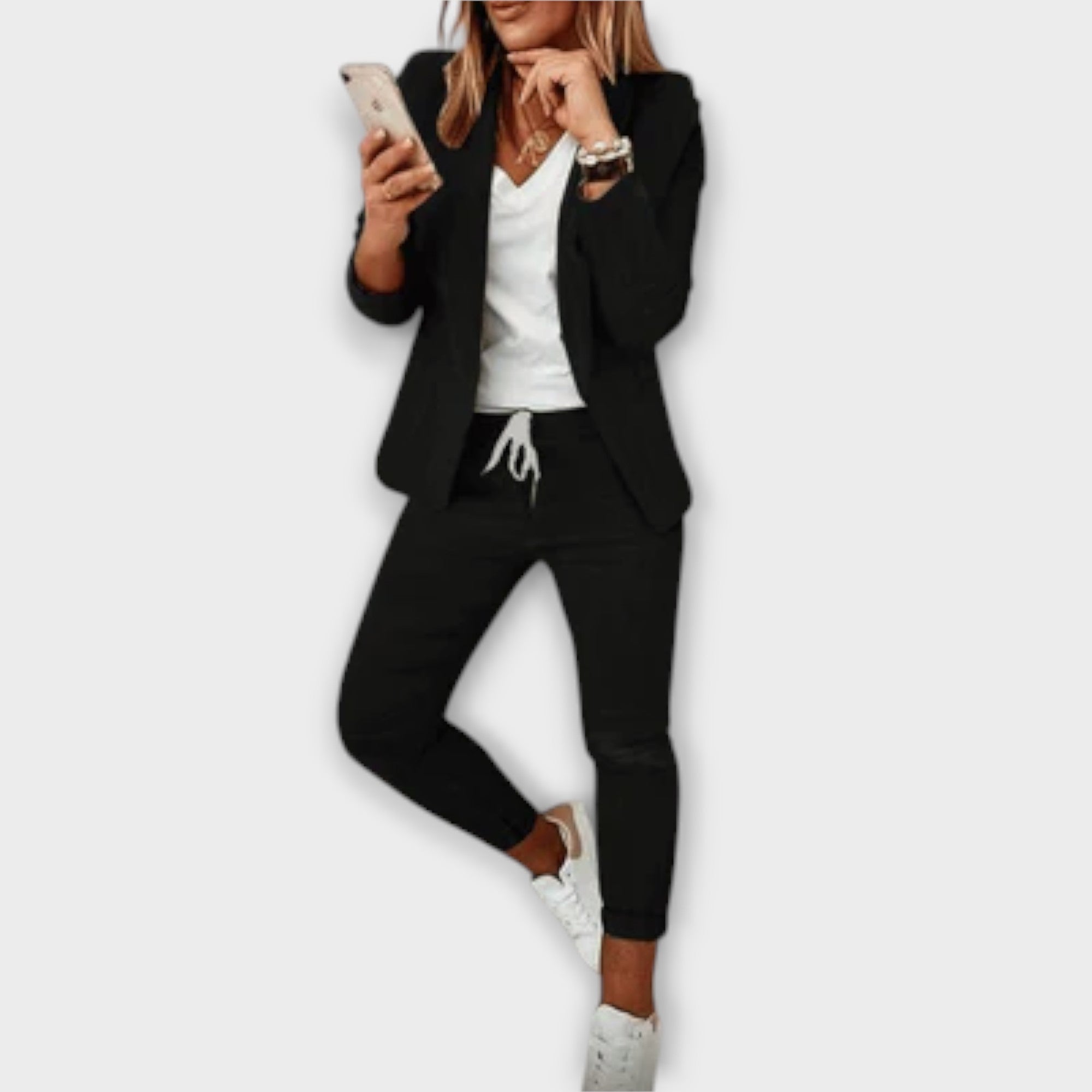 Sophia | Blazer Sæt med Komfort og Elegance