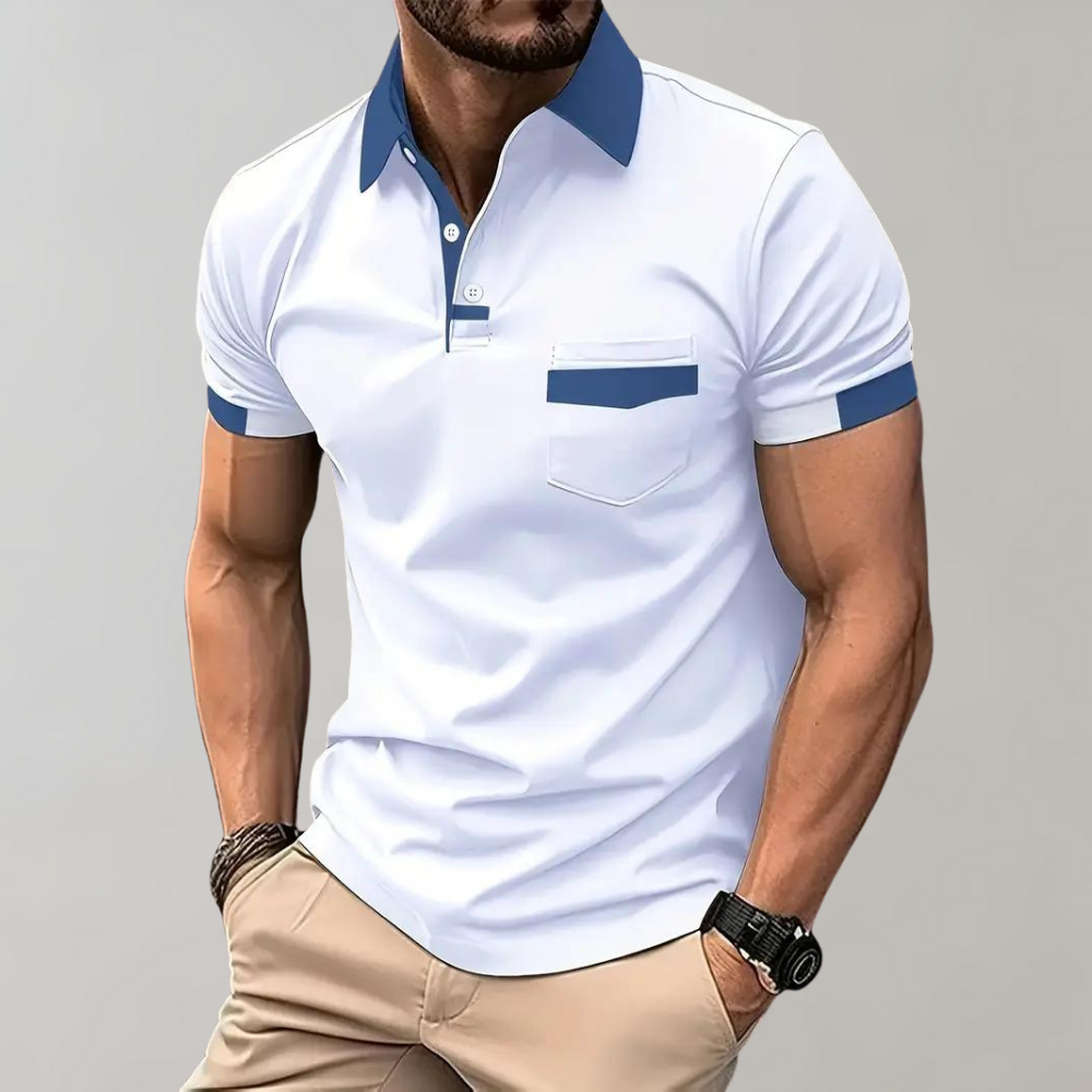 Lucas | Klassisk Polo T-shirt til Mænd