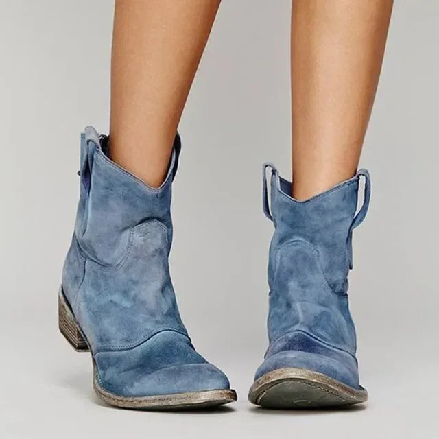 Kirsten | Vintage Cowboy Ankelstøvler