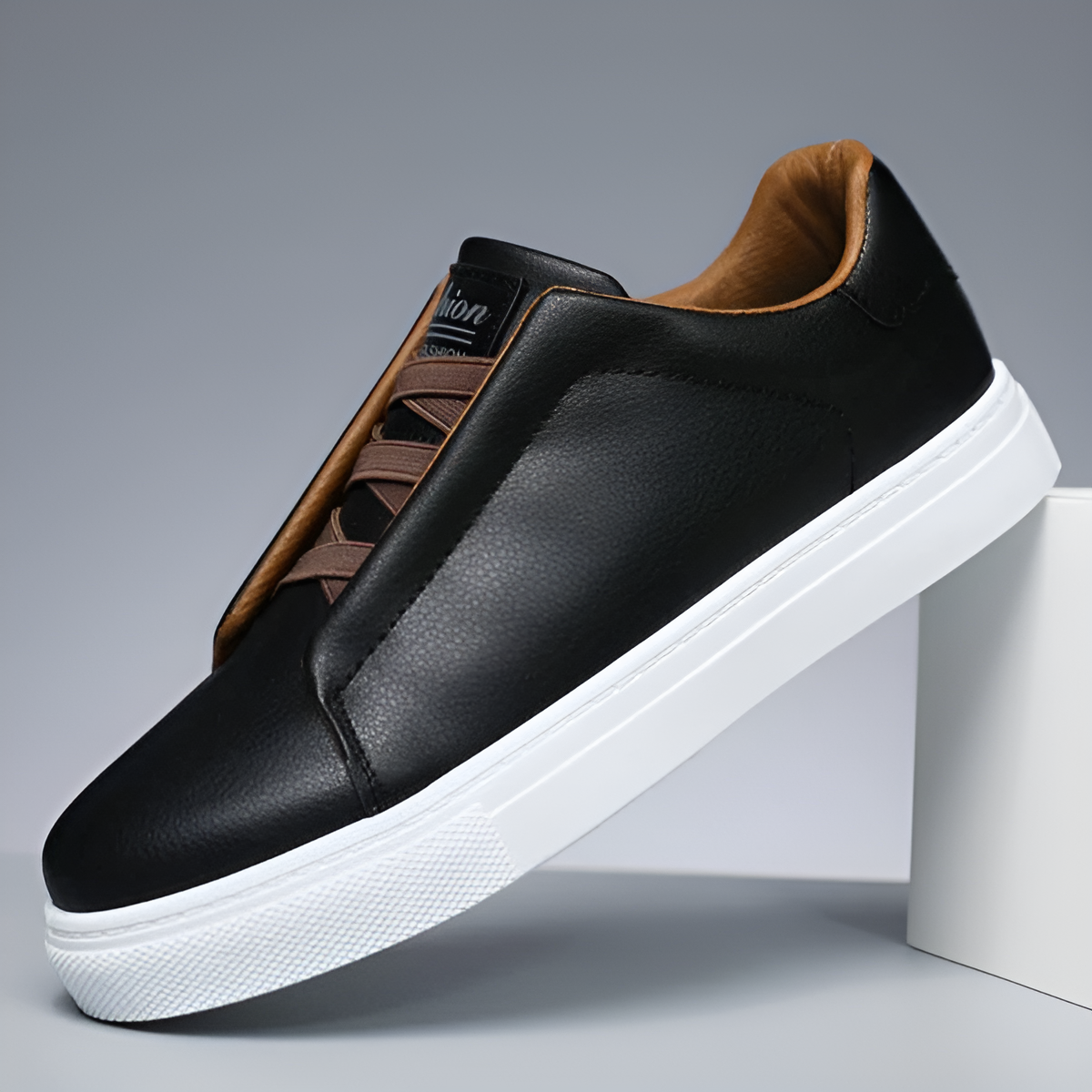 Klassiske lædersneakers med tidløst design