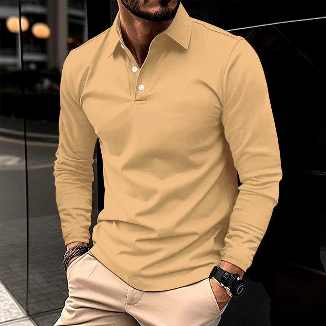 Lucas | Alsidigt Poloshirt med Stilfuldt Design