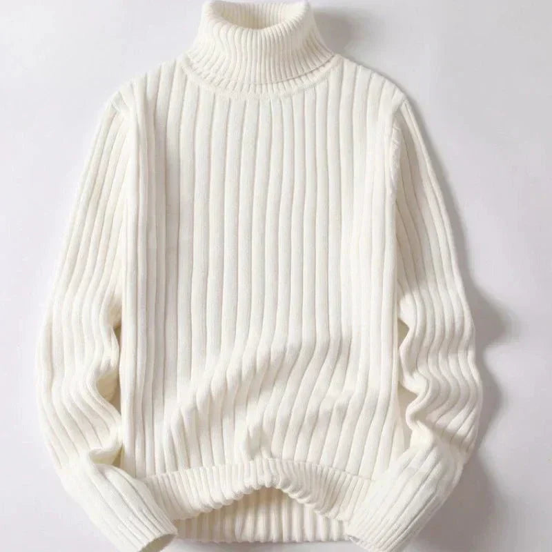 Lars | Sweater med høj krave vintermodel til mænd