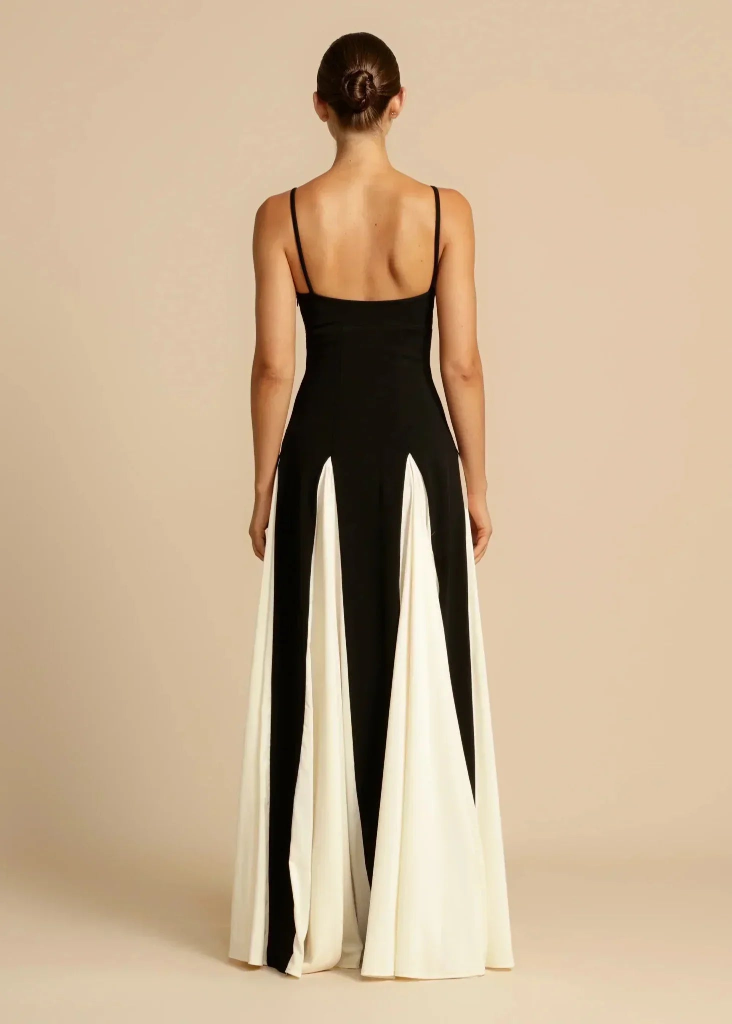 Elise | Elegant Maxi Kjole i To Farver