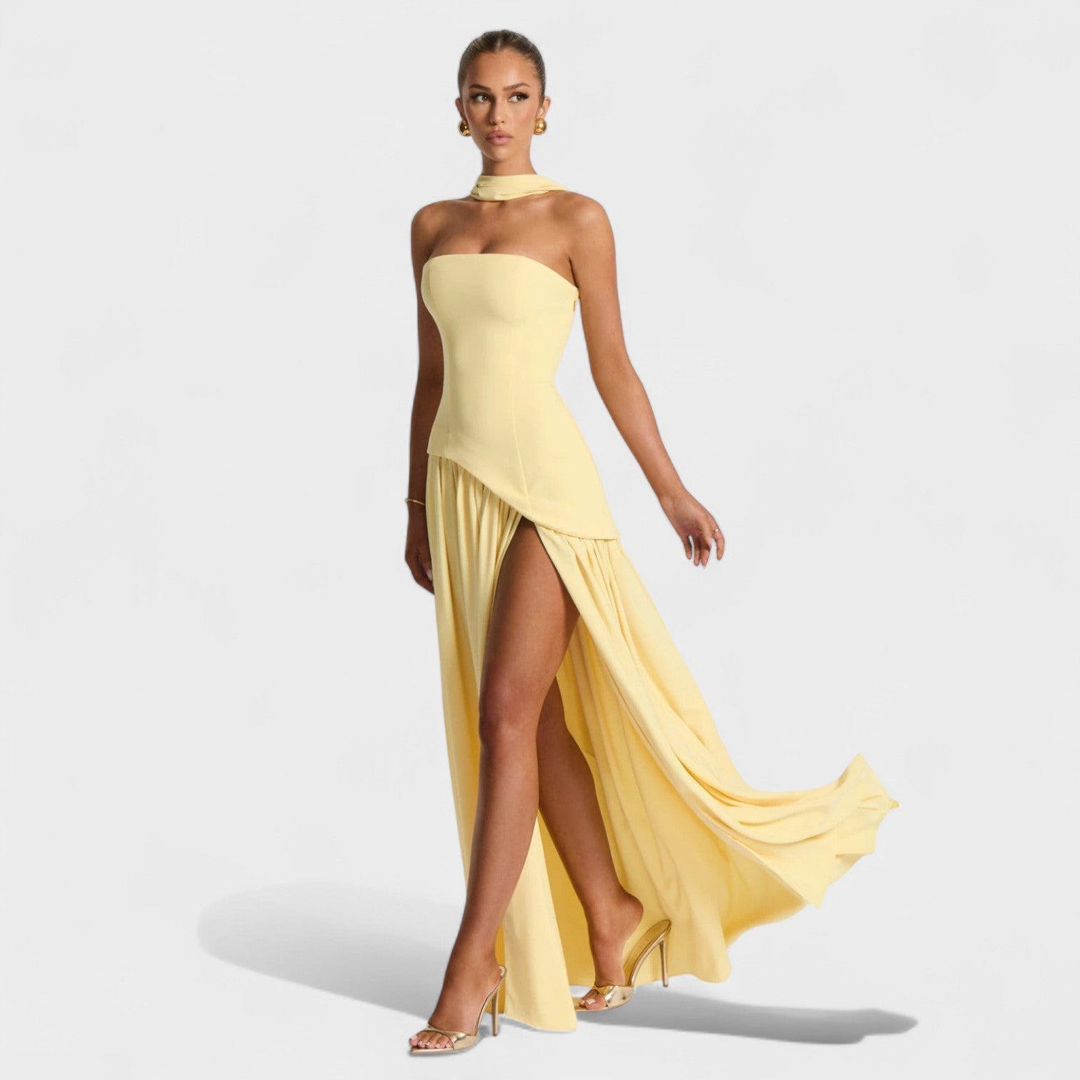 Leonor | Elegant Kjole i Festudgave
